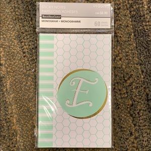 NWT | Letter E Sticky Notes